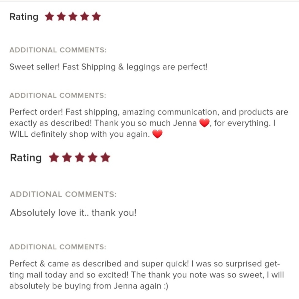 5Star Seller! Current Reviews!